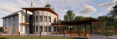 CSV architectural rendering of 610 Montreal St.