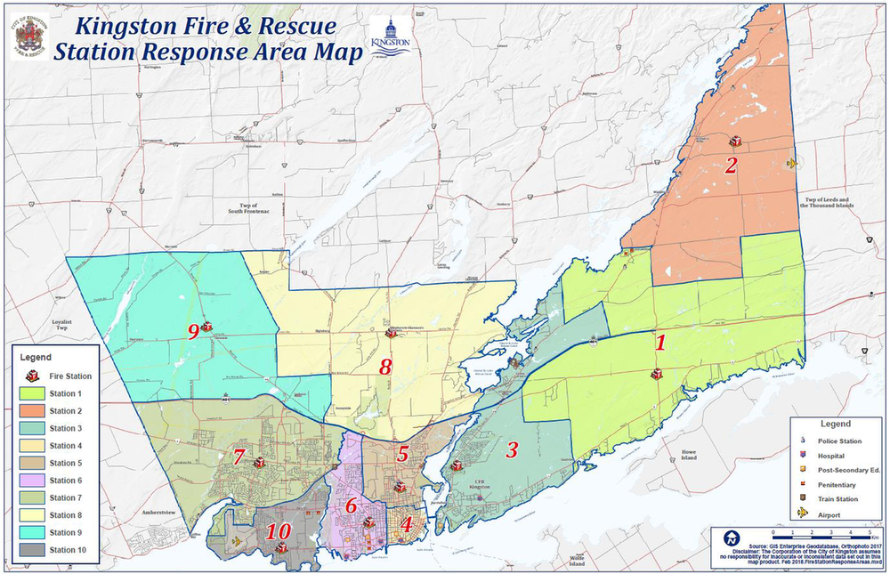 Fire Station Map & Coverage Area
