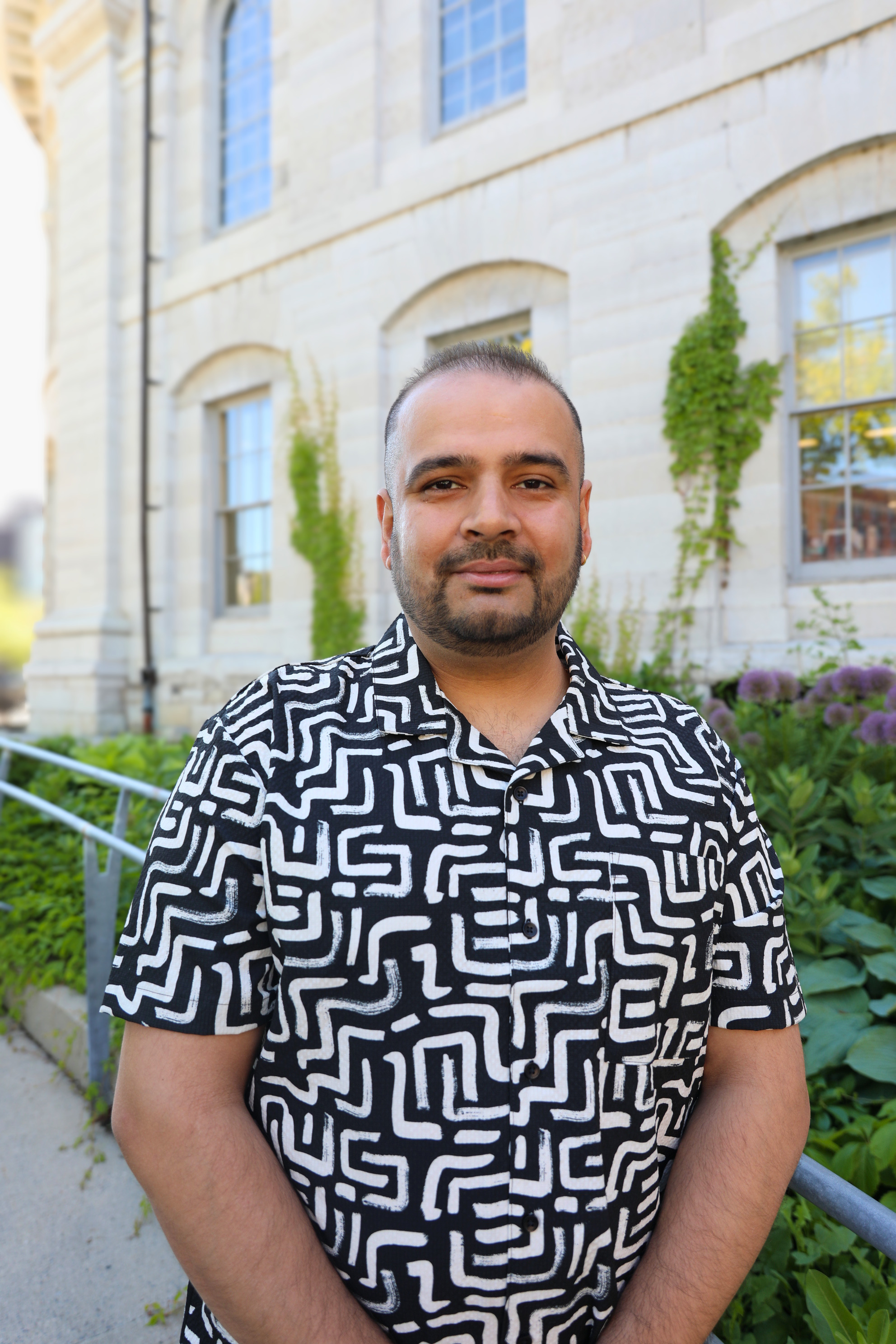 Rumit Sohal outside City Hall